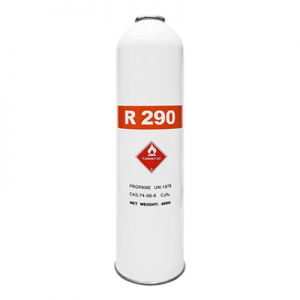 Lata de gas refrigerante R-290 400 grs